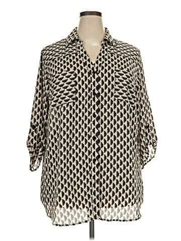 Alyx 3/4 Sleeve Button-Down Shirt (view 1)