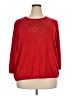 Alfred Dunner Hearts Red Pullover Sweater Size 2X - photo 1