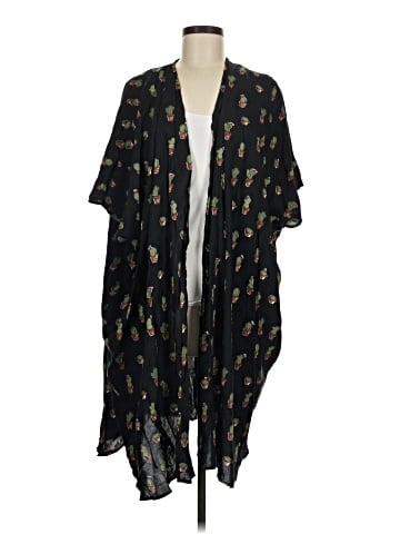 Blue Rain Kimono (view 1)
