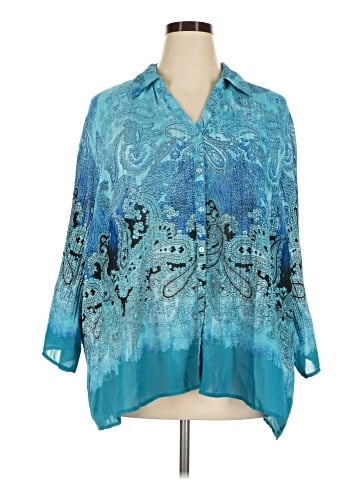 Fashion Bug 3/4 Sleeve Blouse (view 1)