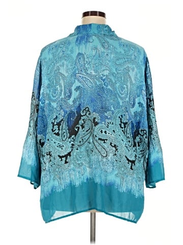 Fashion Bug 3/4 Sleeve Blouse (view 2)