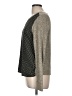 Le Lis Chevron-herringbone Black Pullover Sweater Size M - photo 5