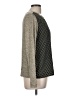 Le Lis Chevron-herringbone Black Pullover Sweater Size M - photo 4