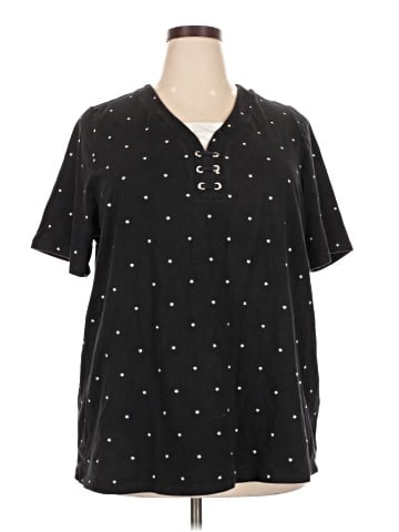 Catherines Short Sleeve Henley (view 1)