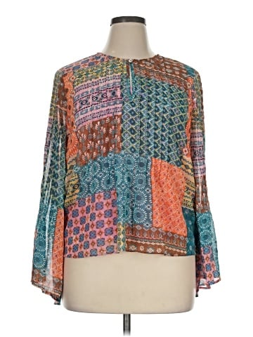 Nicole Miller Long Sleeve Blouse (view 1)