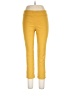 Van Heusen Solid Yellow Active Pants Size 12 - photo 1