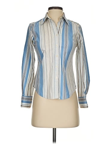 Gloria Vanderbilt Long Sleeve Blouse (view 1)