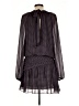 Ramy Brook 100% Polyester Polka Dots Black Casual Dress Size 12 - photo 2
