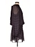 Ramy Brook 100% Polyester Polka Dots Black Casual Dress Size 12 - photo 4