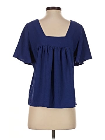 Bobeau Short Sleeve Blouse (view 2)