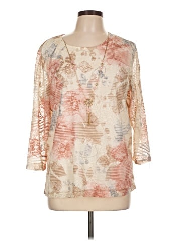Alfred Dunner 3/4 Sleeve Blouse (view 1)