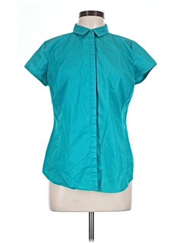 Worthington Short Sleeve Blouse (view 1)