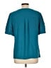 Blooming Jelly Teal Short Sleeve Blouse Size L - photo 2