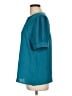 Blooming Jelly Teal Short Sleeve Blouse Size L - photo 5