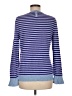 Talbots Stripes Purple Blue Pullover Sweater Size M - photo 2