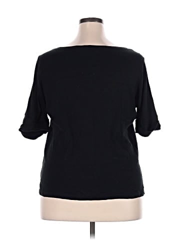 Lauren by Ralph Lauren 3/4 Sleeve T-Shirt (view 2)