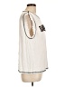 Pol Ivory Sleeveless Blouse Size L - photo 4