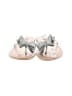 INC International Concepts Silver Flip Flops Size 7 1/2 - photo 2