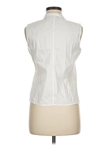 Calvin Klein Sleeveless Button-Down Shirt (view 2)