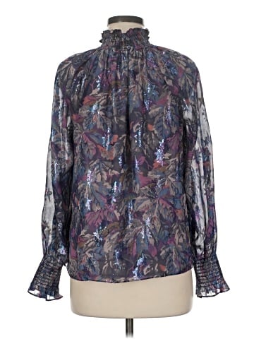 Rebecca Taylor Long Sleeve Silk Top (view 2)