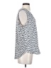 Ann Taylor 100% Polyester Polka Dots White Sleeveless Blouse Size S - photo 4