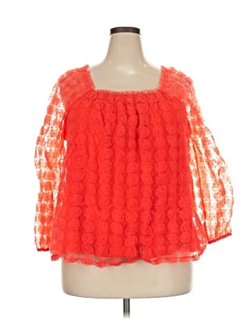Cato 3/4 Sleeve Blouse (view 1)