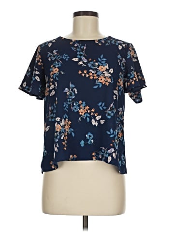 Xhilaration Short Sleeve Blouse (view 1)