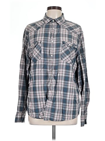 Mossimo Supply Co. Long Sleeve Button-Down Shirt (view 1)
