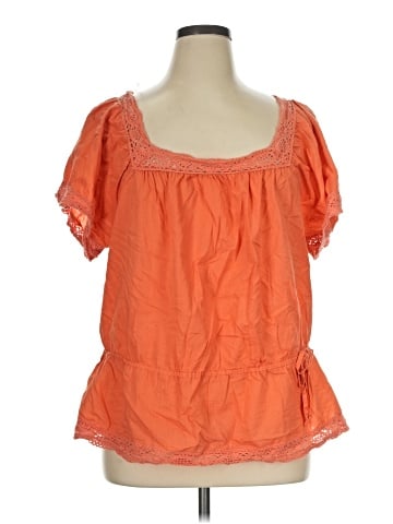 SONOMA life + style Short Sleeve Blouse (view 1)