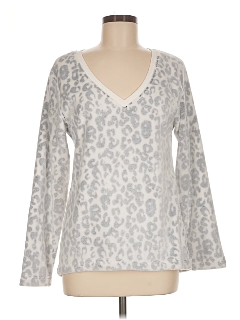 Pre-owned Ugg Pullover Sweater In Silver