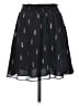 1.State 100% Polyester Hearts Black Casual Skirt Size XXS - photo 1