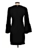 Tibi 100% Polyester Solid Black Cocktail Dress Size 2 - photo 2