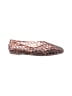 Cushionaire Chevron-herringbone Brown Flats Size 10 - photo 1
