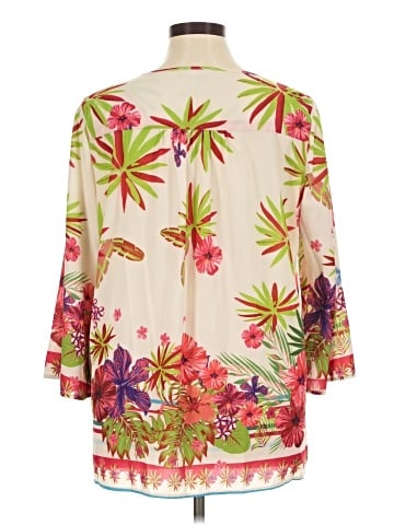 Suzanne Betro 3/4 Sleeve Blouse (view 2)