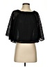 Maje 100% Polyester Black 3/4 Sleeve Blouse Size Sm (1) - photo 1