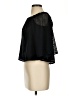 Maje 100% Polyester Black 3/4 Sleeve Blouse Size Sm (1) - photo 5