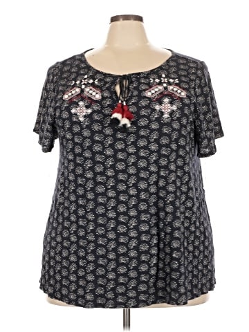 Lane Bryant Short Sleeve Top (view 1)