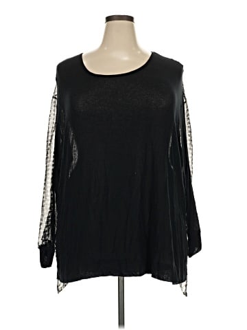 Bobeau Long Sleeve Blouse (view 1)