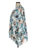 Everly 100% Polyester Floral Blue Blazer Size XL - photo 5