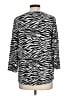 Chico's Black 3/4 Sleeve Top Size L - photo 2