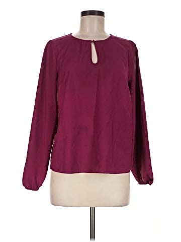 J.Crew Factory Store Long Sleeve Blouse (view 1)