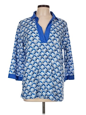 Sigrid Olsen 3/4 Sleeve Blouse (view 1)