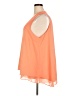 Cato 100% Polyester Orange Sleeveless Blouse Size 26 - 28 - photo 5