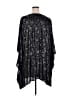 Ellos 100% Polyester Black Kimono Size 3X - photo 2