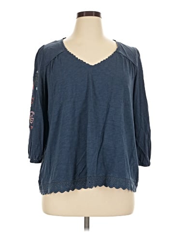 Rafaella 3/4 Sleeve Top (view 1)