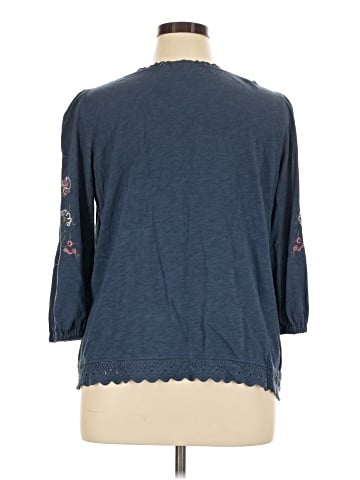 Rafaella 3/4 Sleeve Top (view 2)