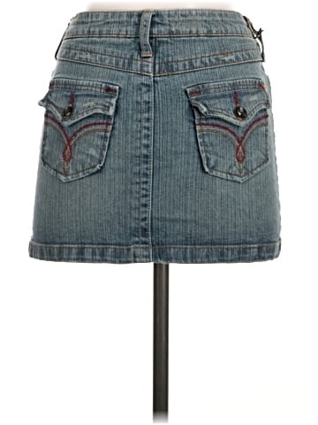 Zana Di Jeans Denim Skirt (view 2)