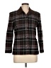Pendleton 100% Wool Plaid Brown Wool Coat Size 6 Petite - photo 1
