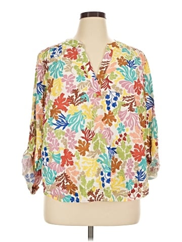 St. John's Bay 3/4 Sleeve Blouse (view 1)