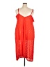 Open Edit Orange Cocktail Dress Size 4X - photo 2